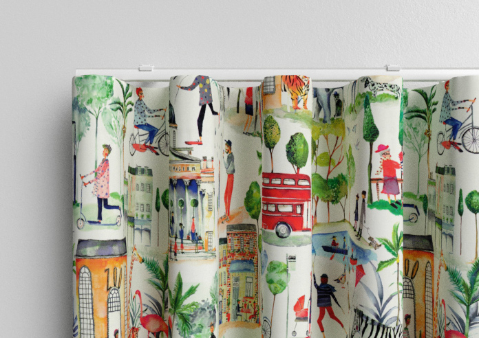 Out And About, Paintbox - Made to Measure Curtains - Image 13